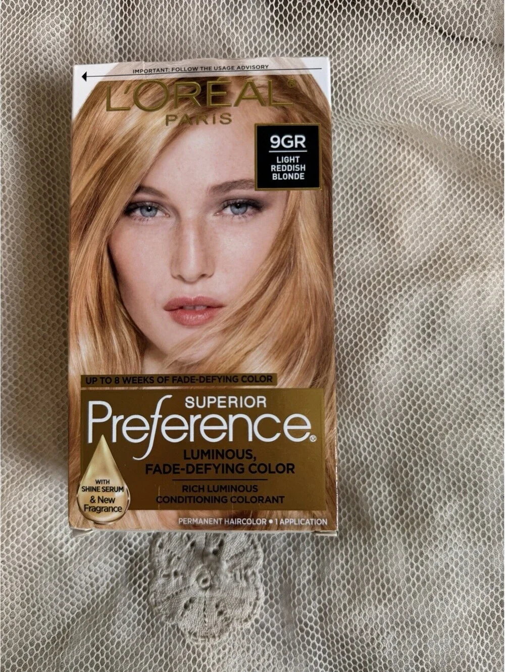 L'Oréal Paris Superior Preference Hair 9GR Lt Reddish Blonde Fade-Defying Color